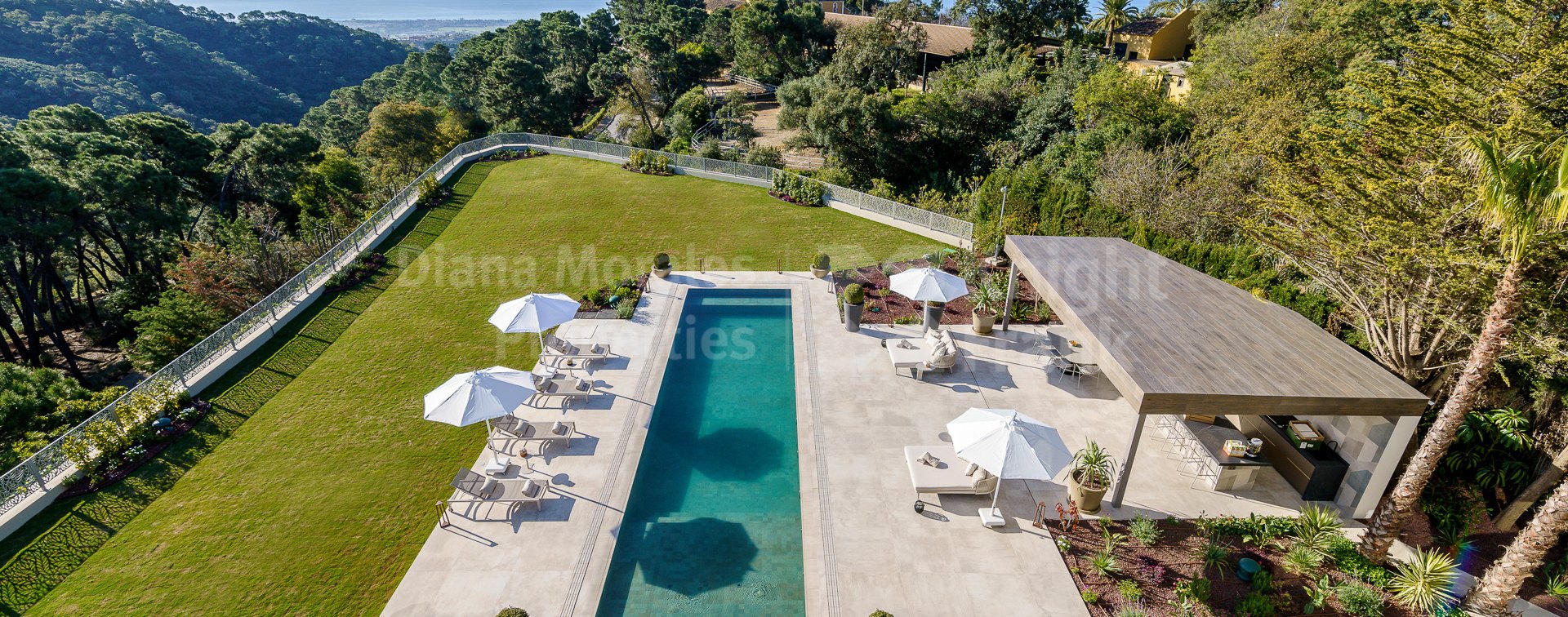 Villa with sea views in La Zagaleta for sale
