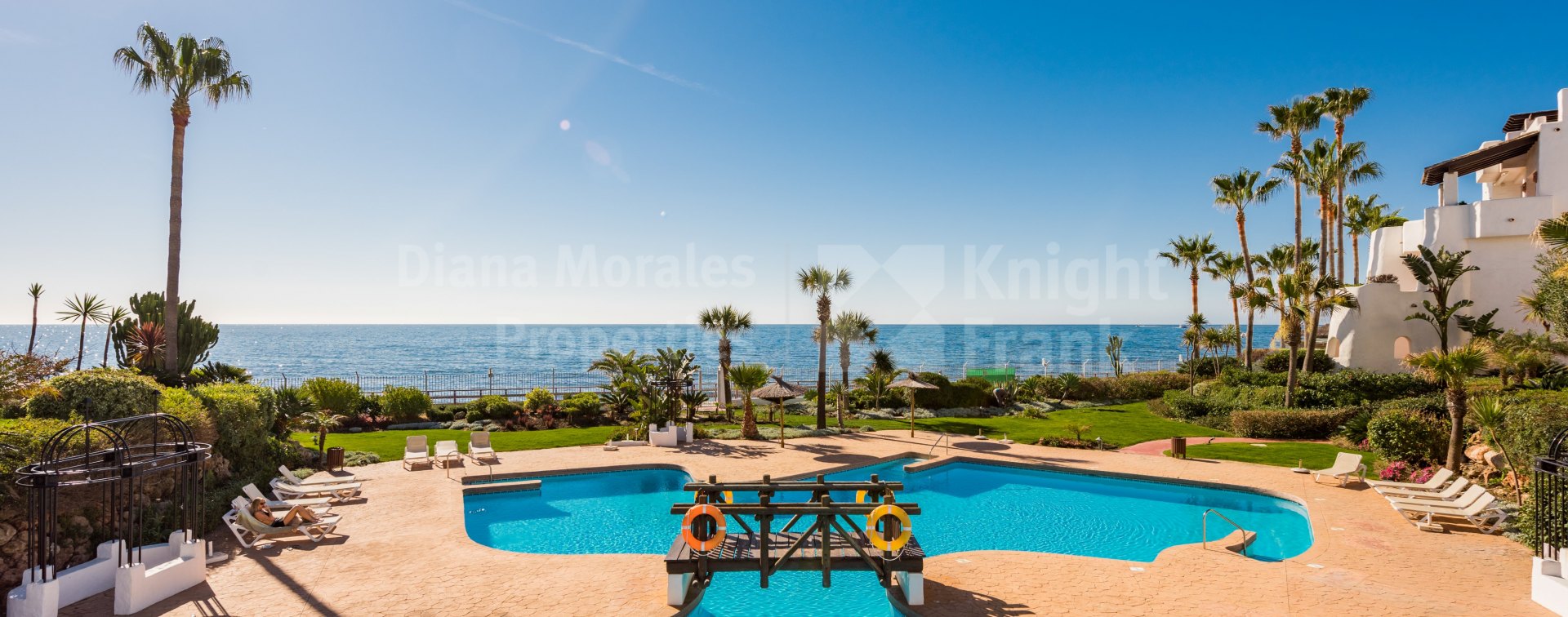Ventura del Mar, Luxuriöses Duplex-Penthouse in 1. Linie des Meeres