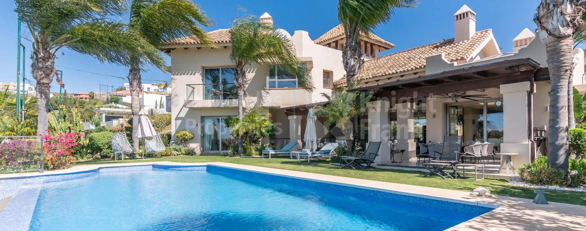 Los Flamingos Golf, Villa de golf en première ligne à vendre à Los Flamingos