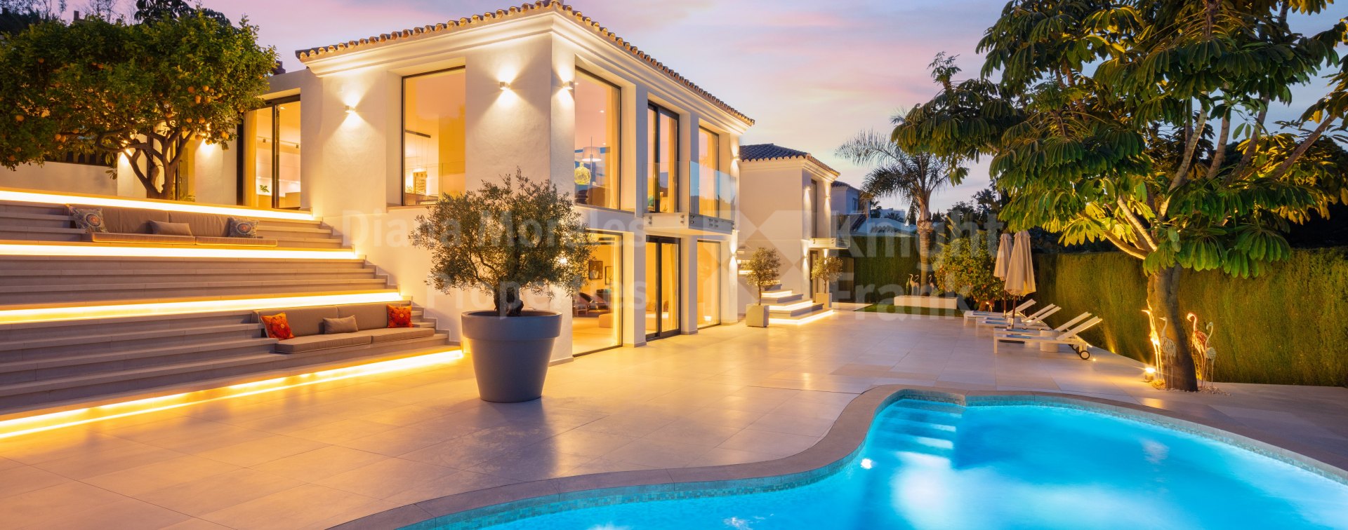 Villa en Las Brisas de diseño contemporáneo