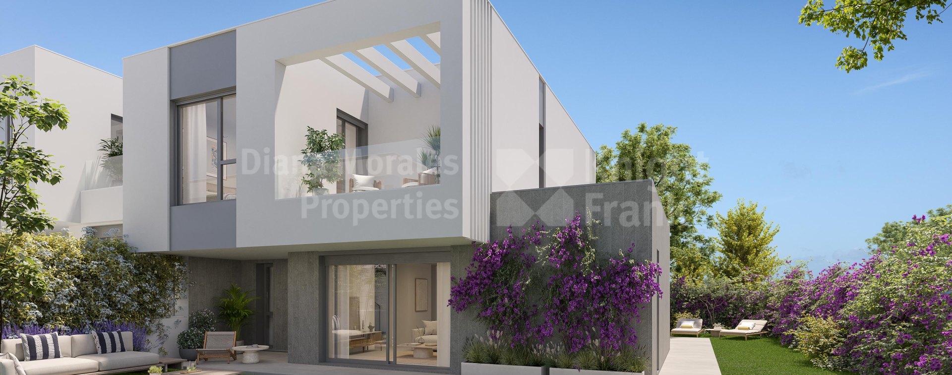 Elviria Playa, Modern fifty-two beachside townhouses in east Marbella