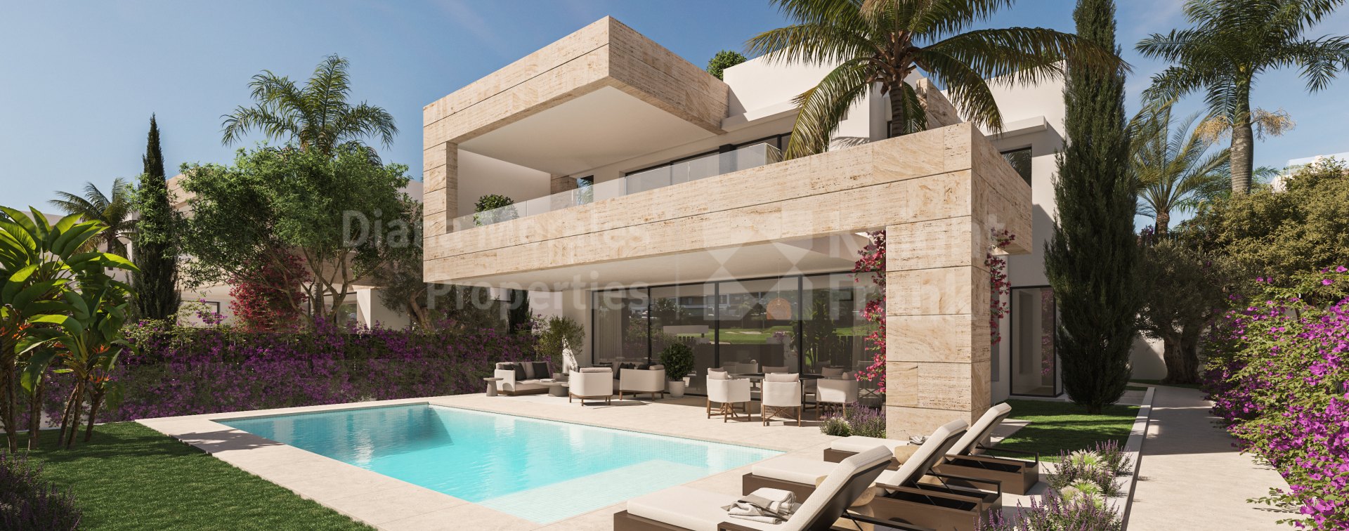 Einzigartige Anlage mit 14 Designer-Villen im El Campanario Golf & Country Club.