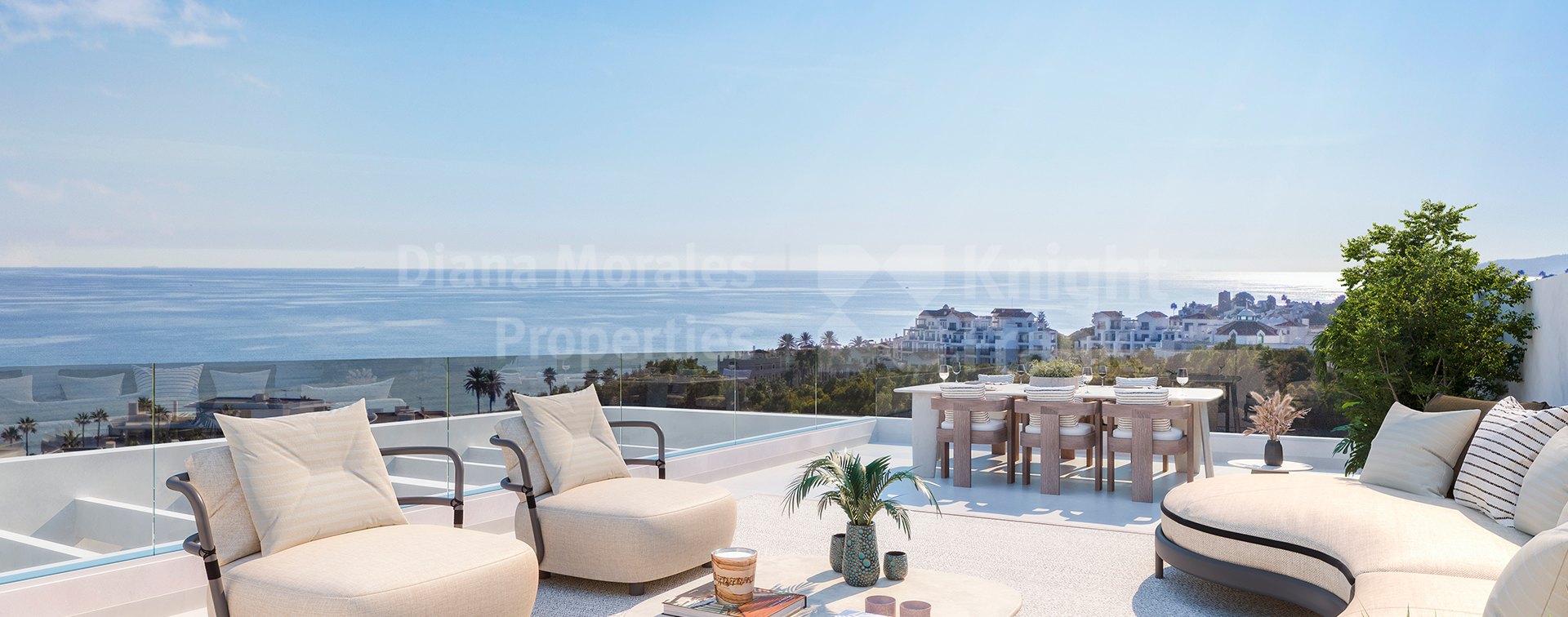 Arroyo de Enmedio, Complejo de veinticinco viviendas en el oeste de Estepona con vistas al mar