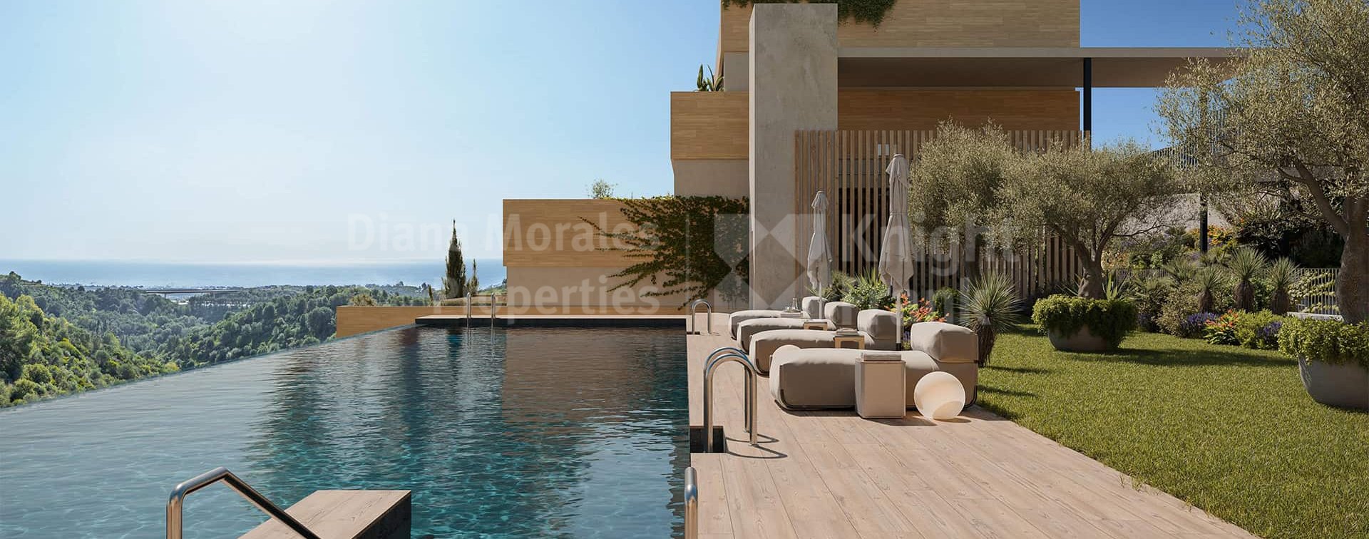Los Altos de los Monteros, 80 elegant apartments with panoramic views in East Marbella