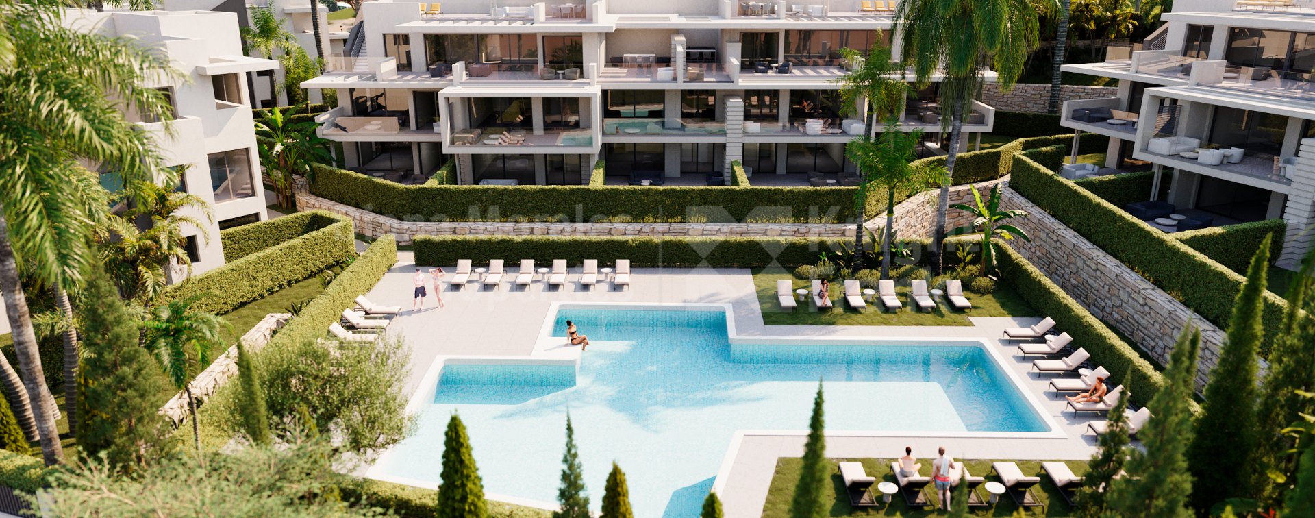 Estepona West, Well located 48-unit complex of apartments in West Estepona