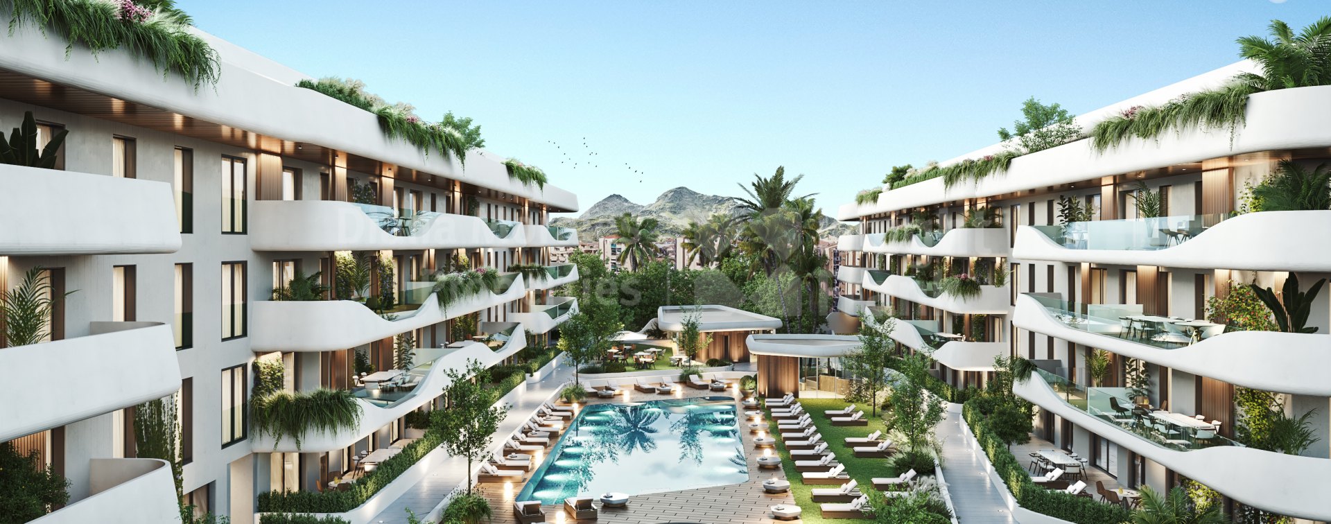 Salvia, a new complex of apartments within walking distance to the beach