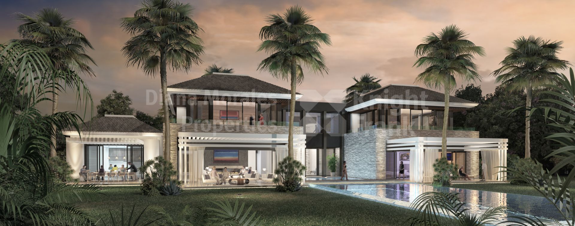 Atalaya de Rio Verde, Parcela con proyecto muy cerca de Puerto Banús