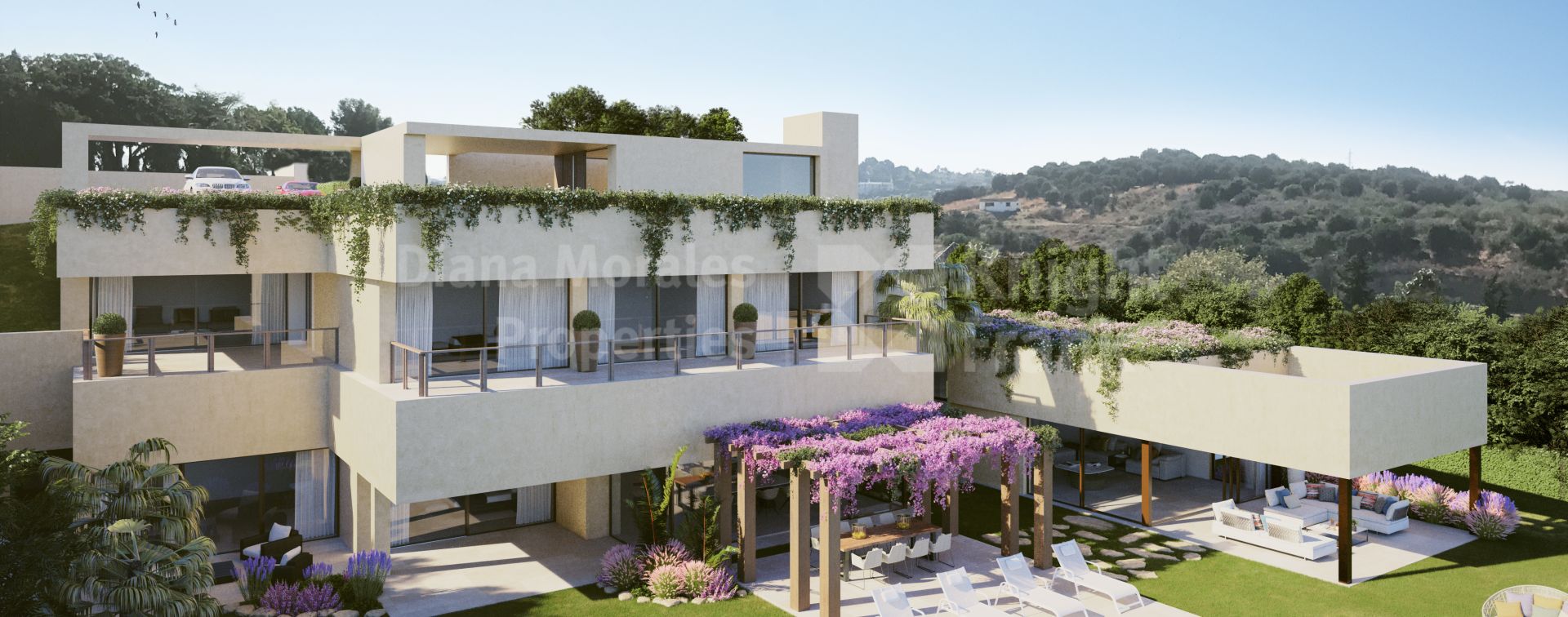 Los Flamingos, Proyecto llave en mano de chalet estilo moderno