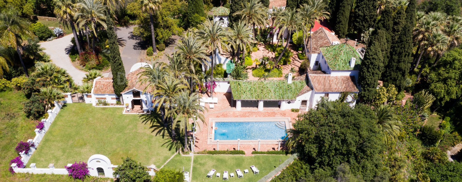 Élégante ferme de sept chambres à louer à Camino Nicola, Estepona