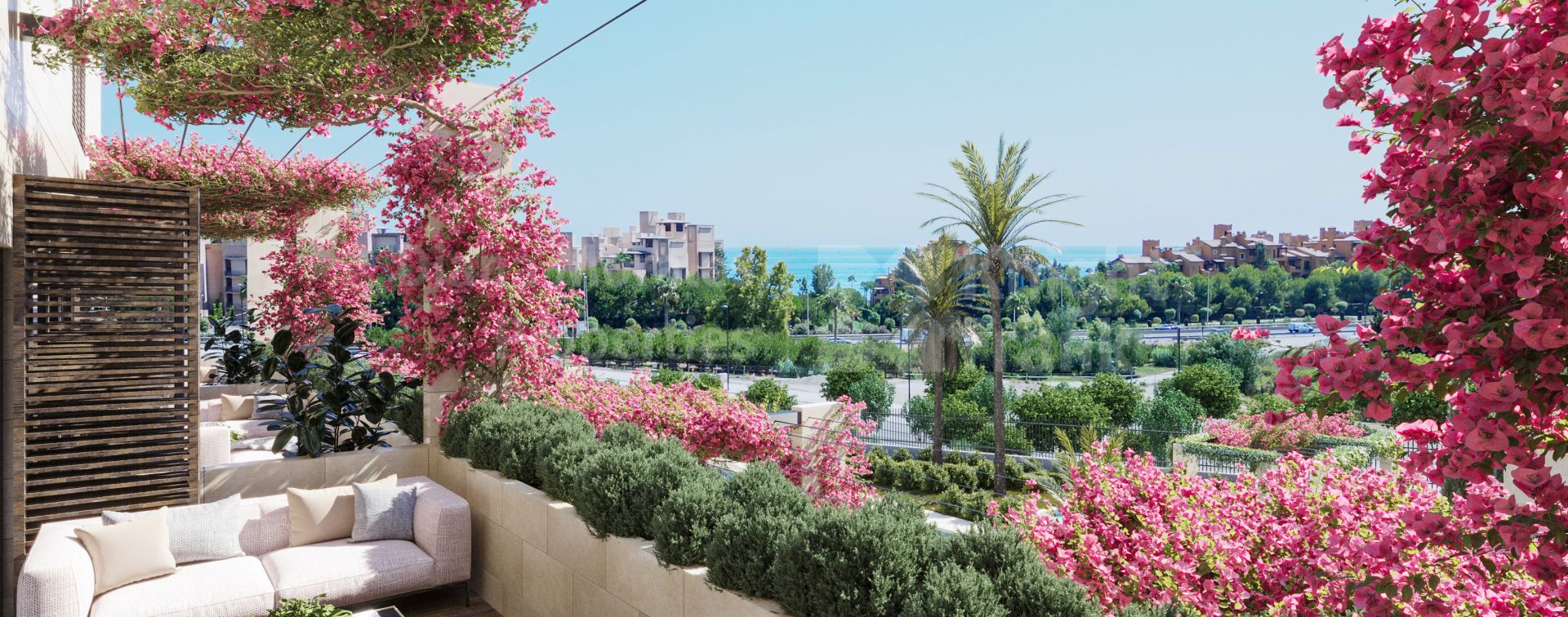 Estepona Est, Appartement au rez-de-chaussée orienté au sud avec sous-sol à Estepona