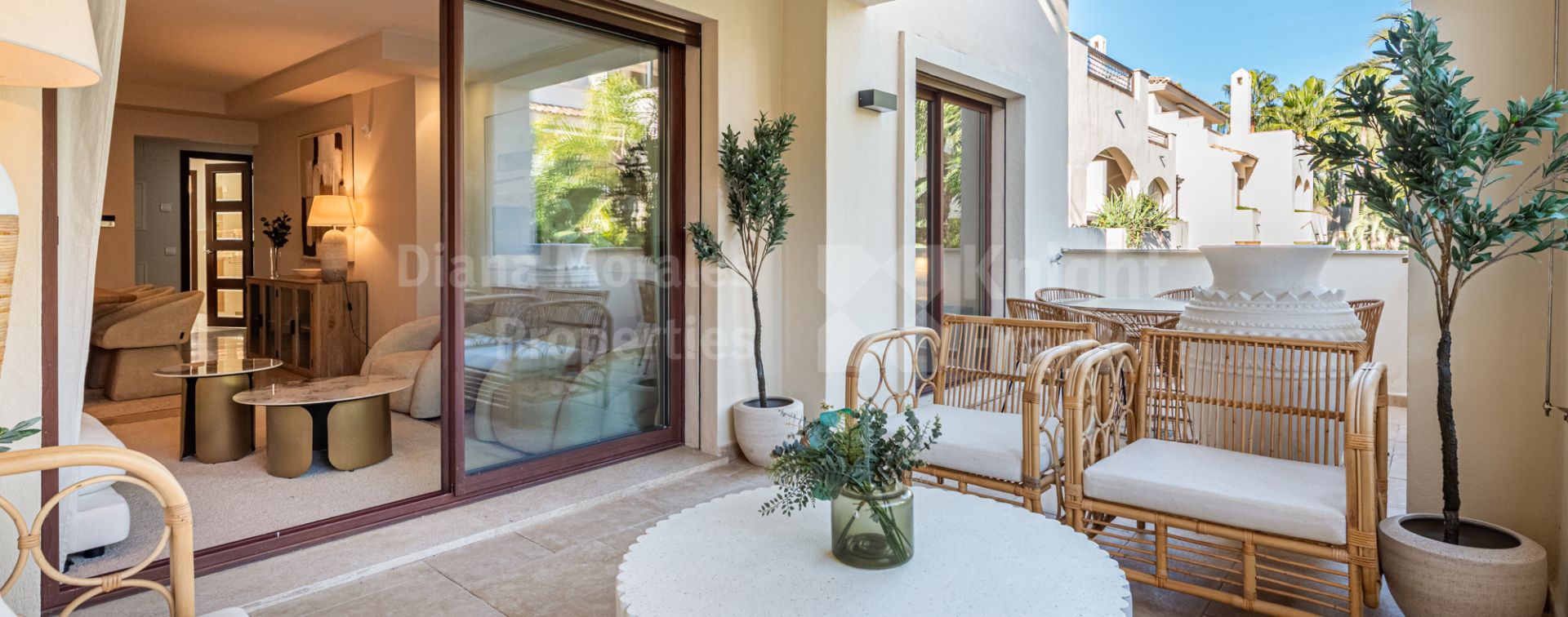 Wohnung im ersten Stock in La Medina de Banus