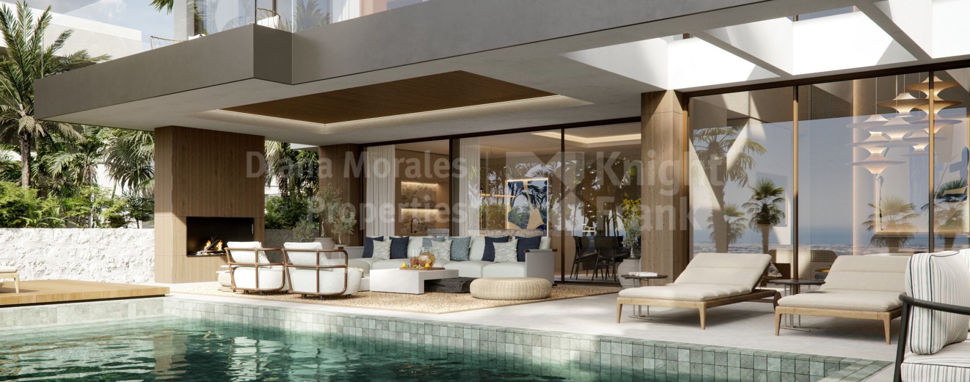 Nueva Andalucia, Villa de construction récente dans la vallée du golf