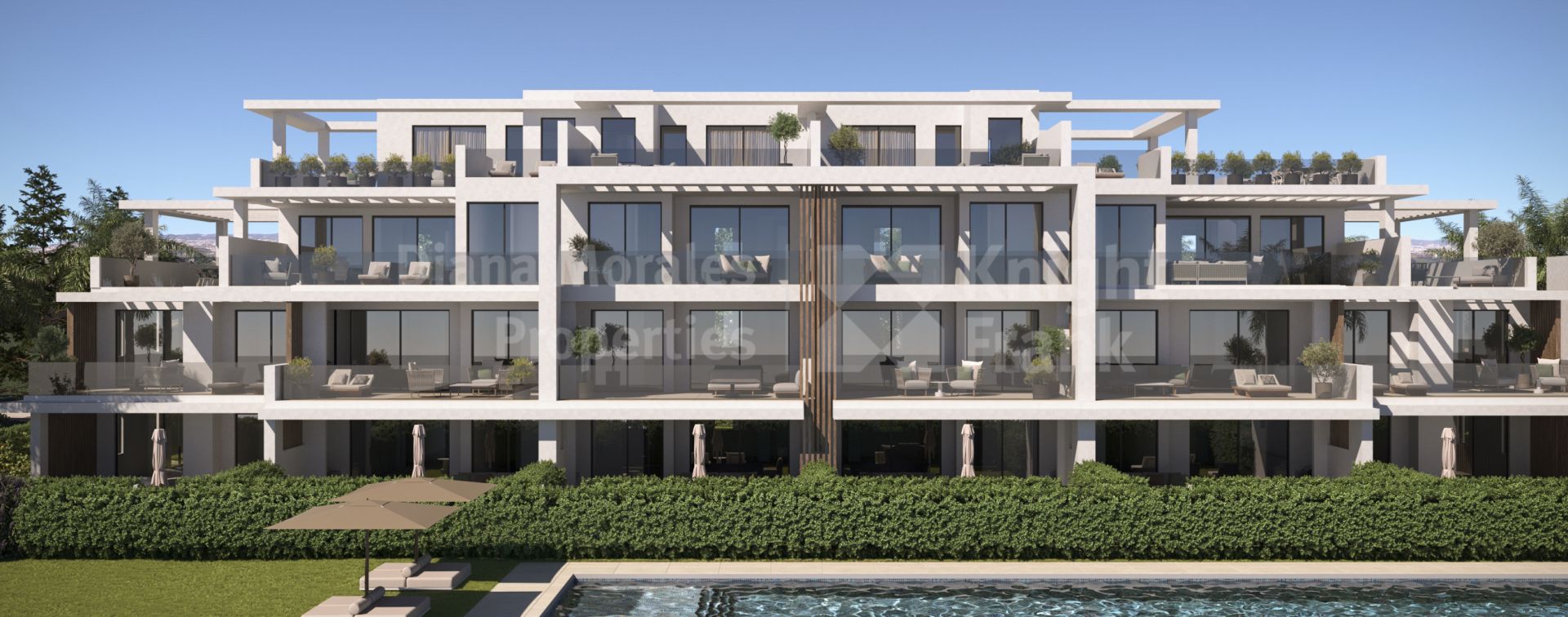 Estepona Est, Appartement de deux chambres au rez-de-chaussée à Estepona