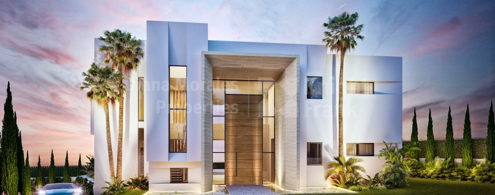 Palo Alto, Villa de lujo de 4 dormitorios con piscina y vistas al mar