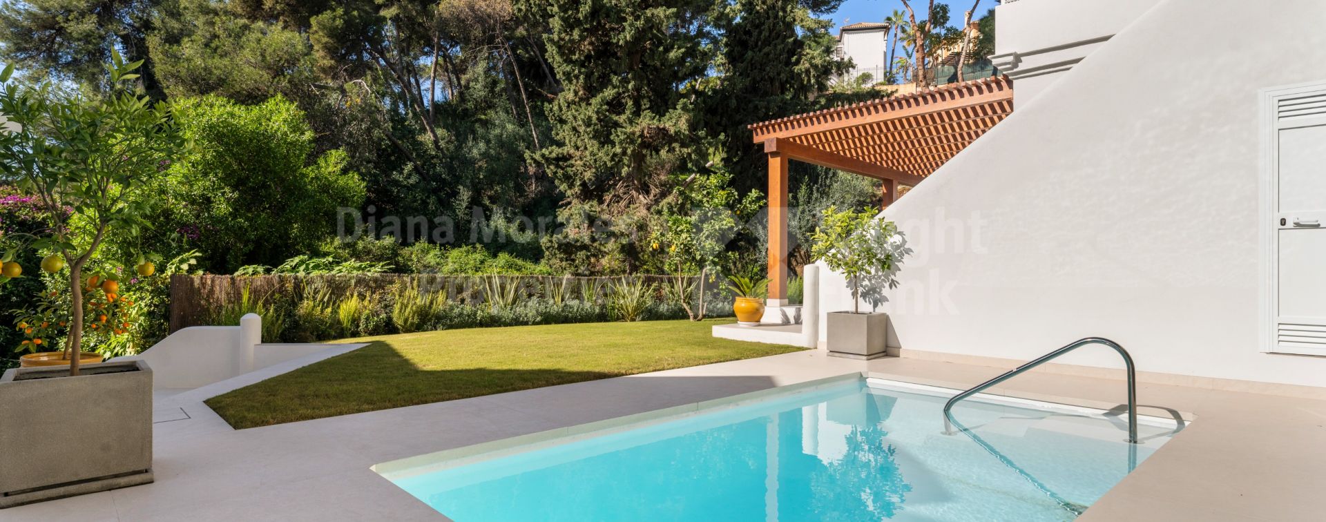 Marbella Zentrum, Villa Solana. Komplett renoviertes Haus im Zentrum von Marbella