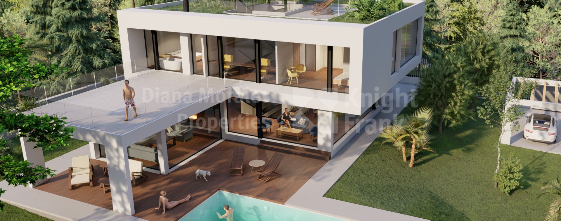 Contemporary villa in Elviria