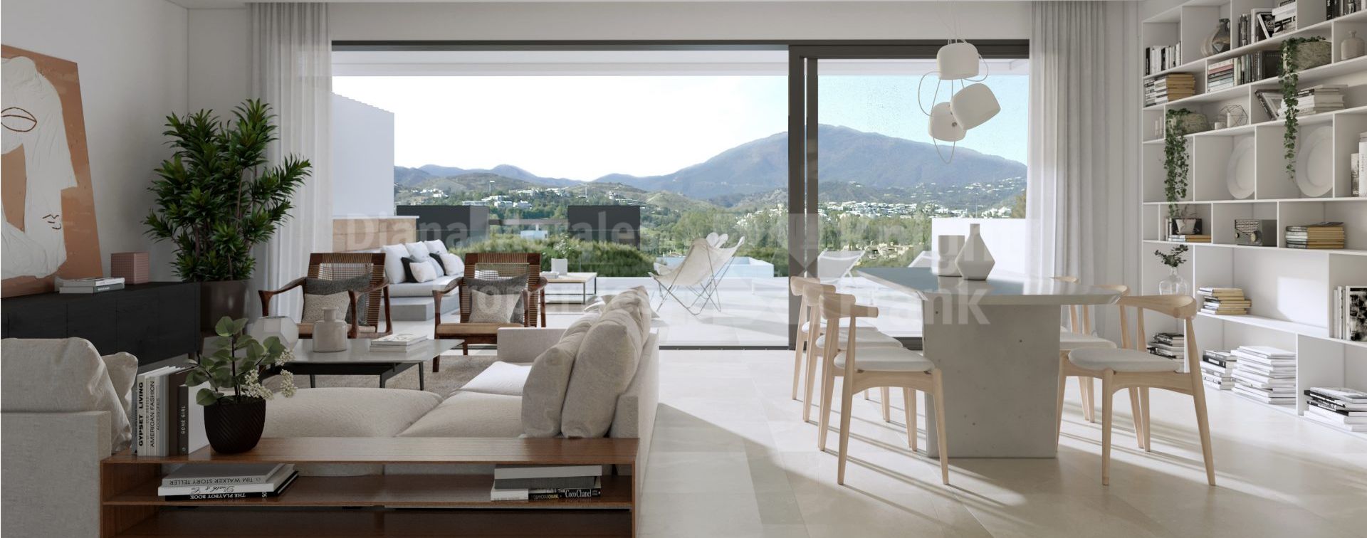 Atalaya Golf, Maison jumelée avec orientation vers l'ouest en Estepona orientale