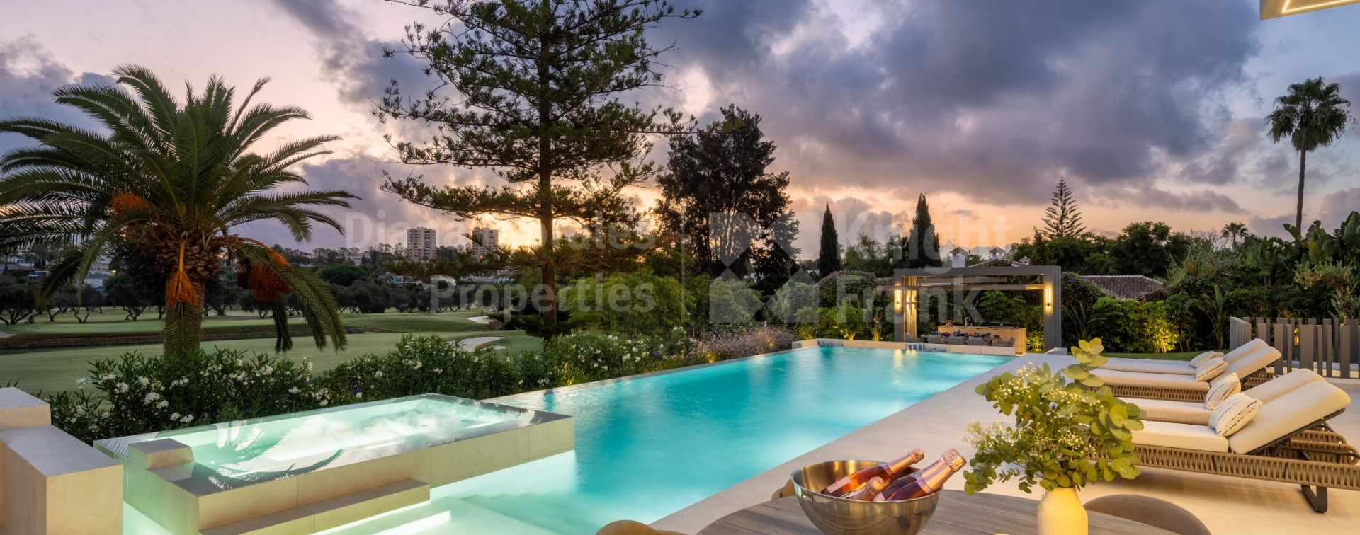 Villa Imagine, impressionnante maison en première ligne du golf de Las Brisas