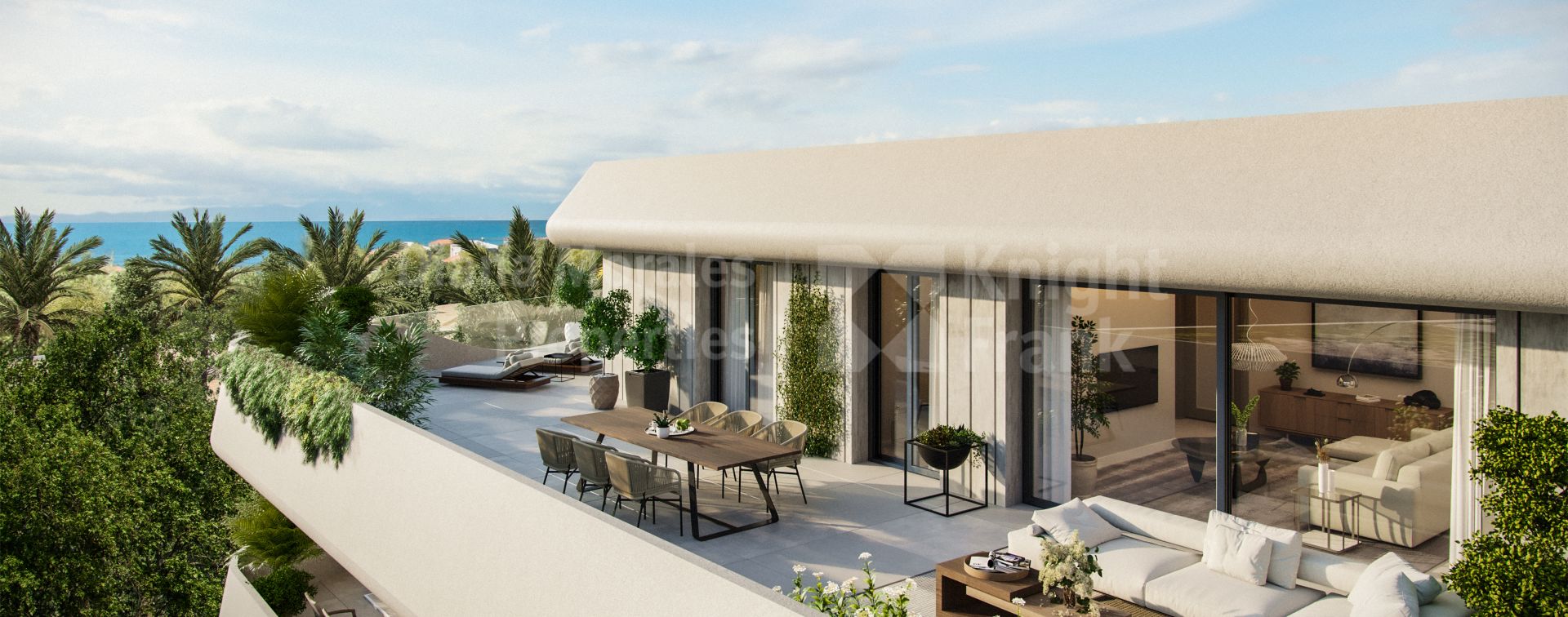 San Pedro de Alcantara, Appartement de 4 chambres au rez-de-chaussée près de la plage