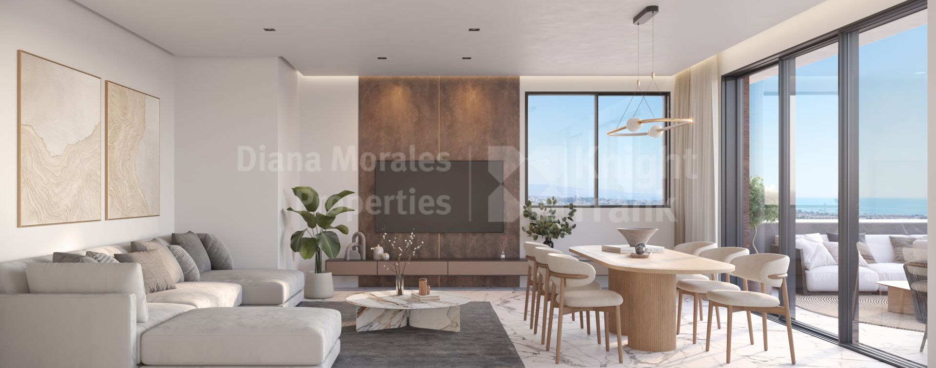 Apartamento de 5 dormitorios en complejo de 74 unidades en Estepona Este