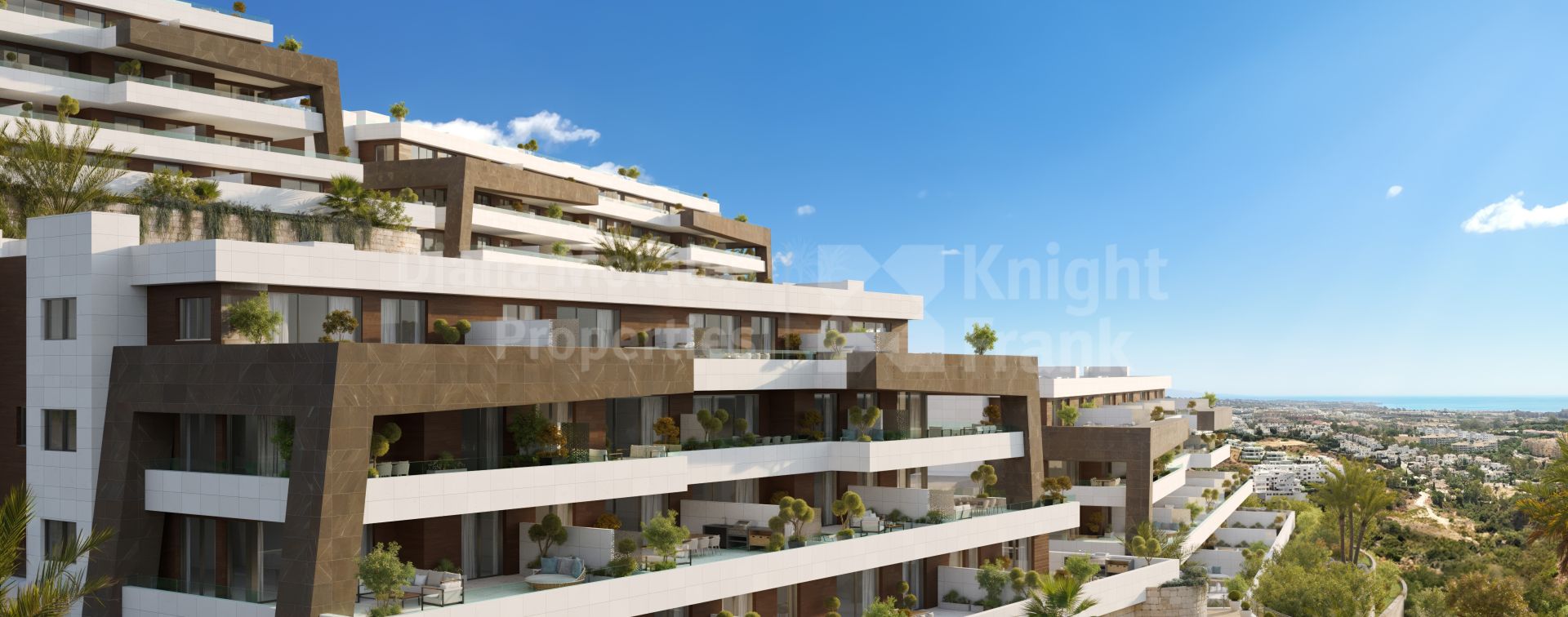 Estepona Ost, Ostseitige, dreischlafzimmerige Erdgeschosswohnung an der New Golden Mile