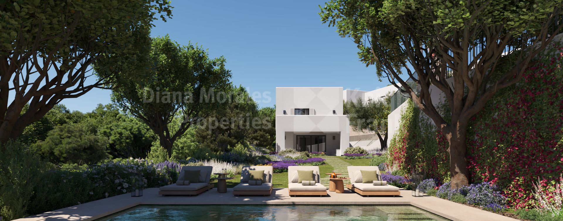 La Reserva, Villa de 4 dormitorios en dos niveles, en un complejo de 49 viviendas en Sotogrande Alto