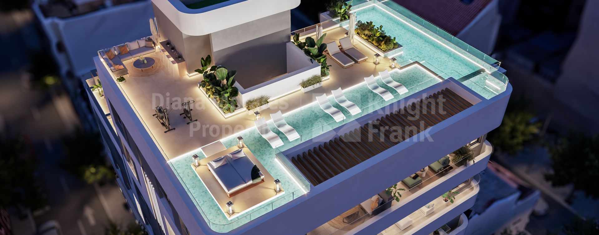 Small development of 10 residences just 200 metres from the beach in Málaga
