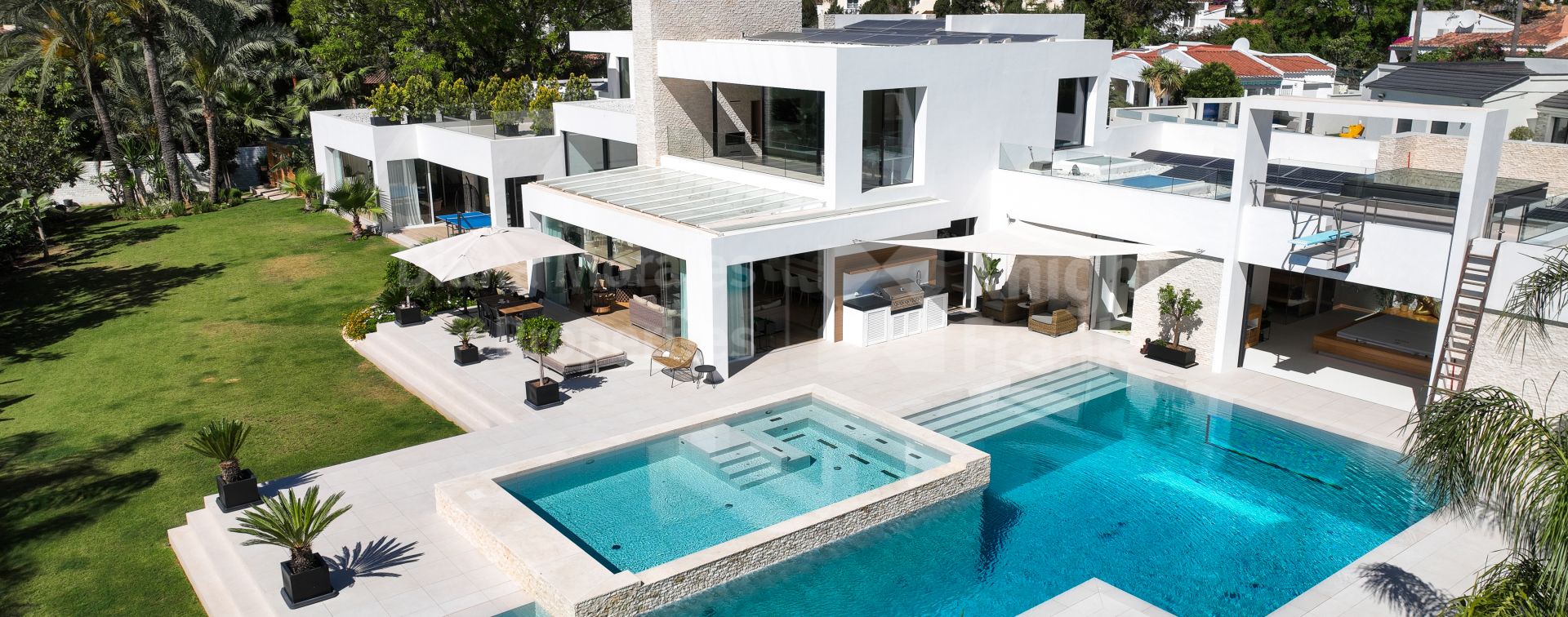 La Casa Blanca, eine großzügige, moderne Villa mit Gästehaus in El Paraíso