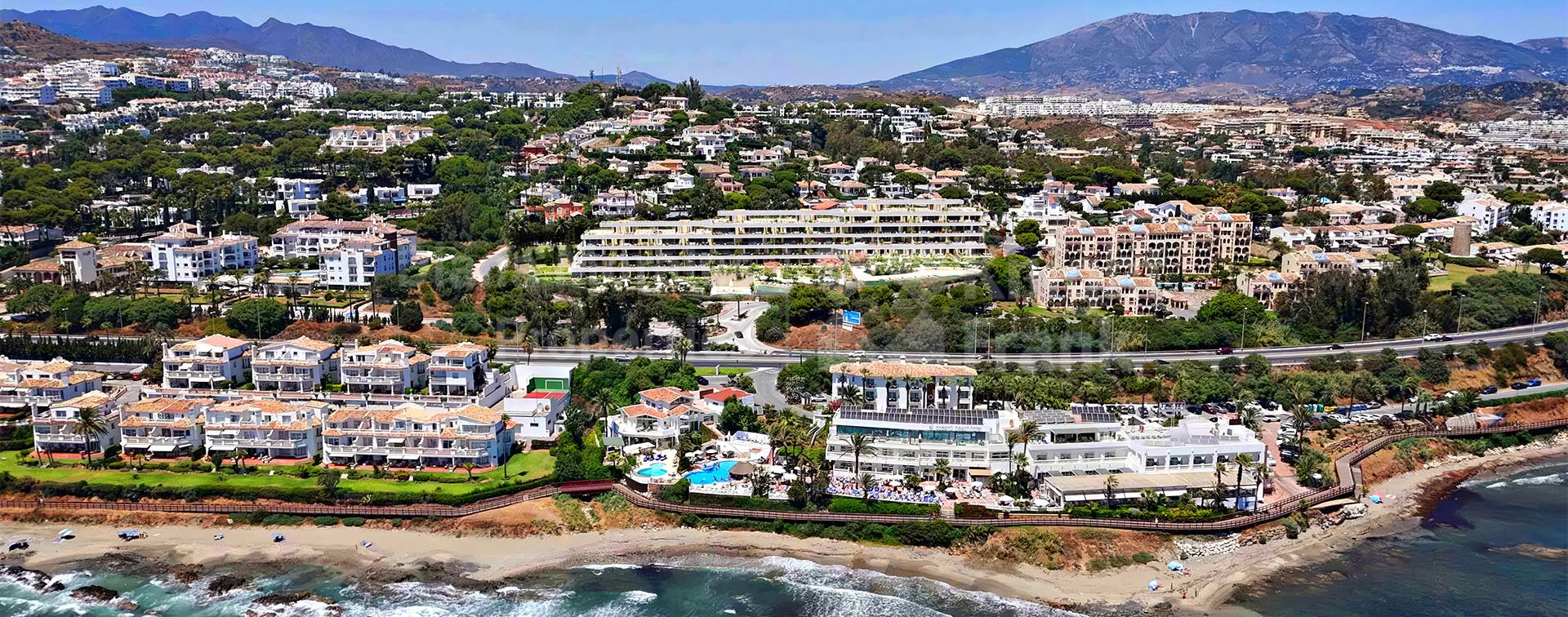 Cala de Mijas, Квартира на первом этаже в жилом комплексе на 54 квартиры в Михас-Коста