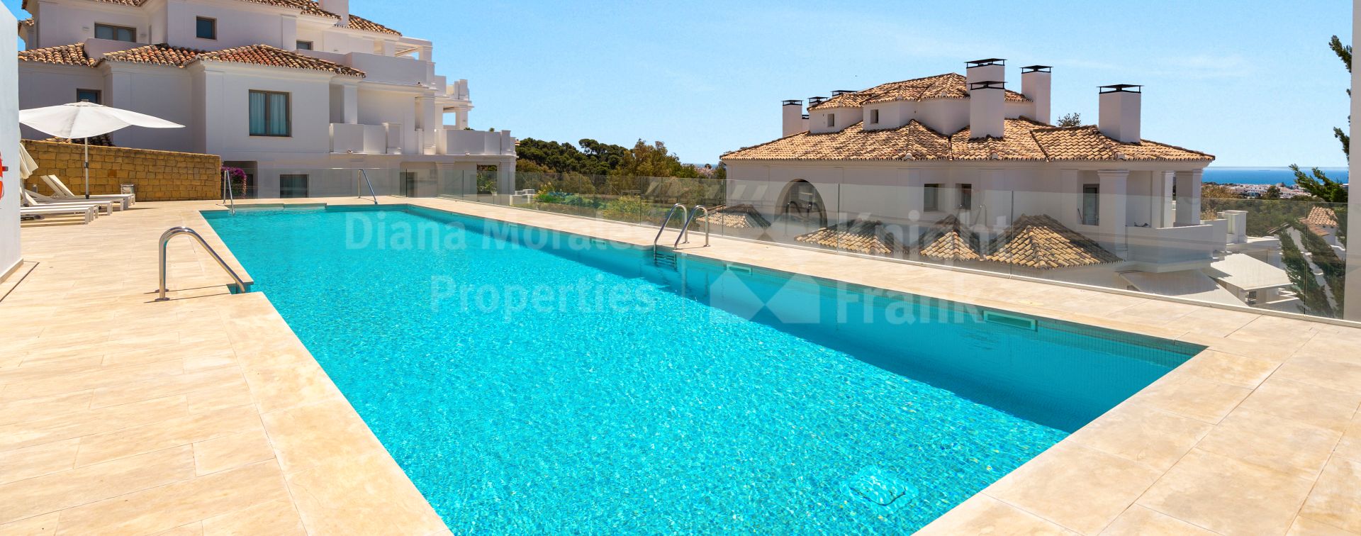 9 Lions Residences, Apartamento en una planta completa con piscina privada en Nueva Andalucía