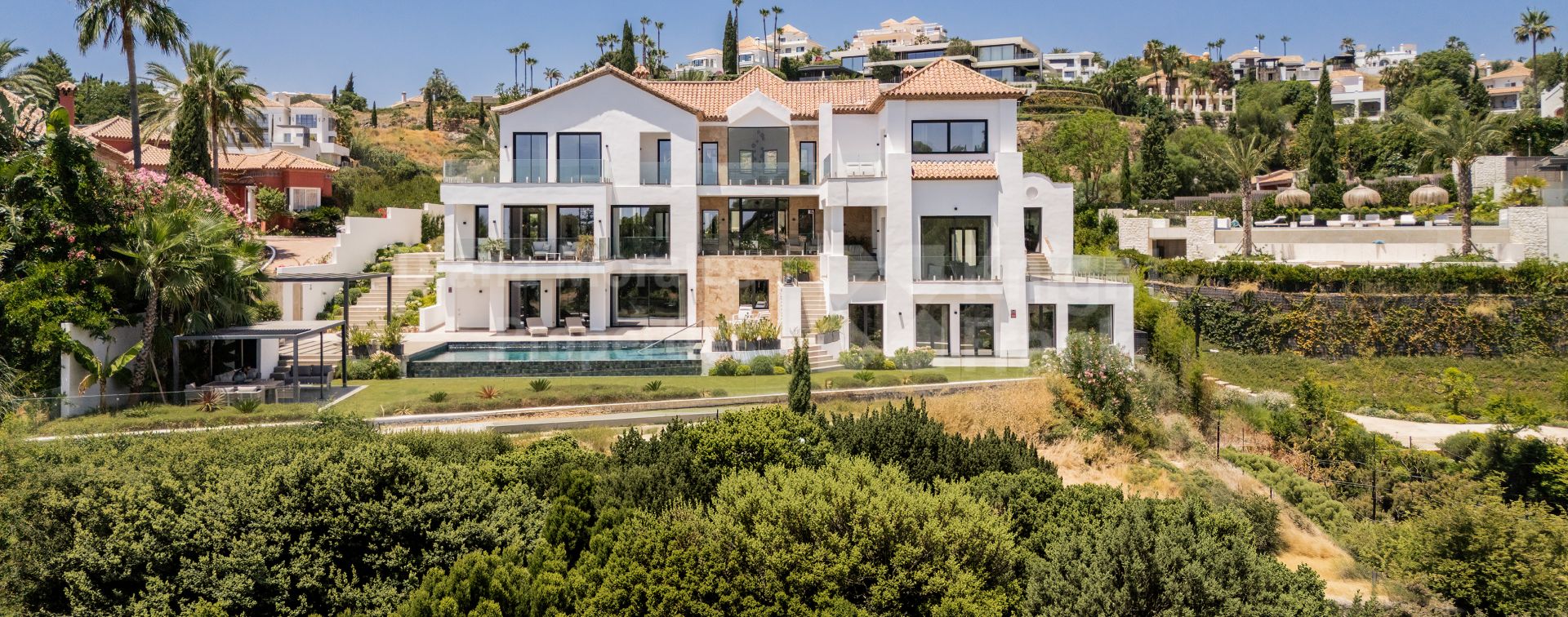 Los Flamingos, Villa Rebecka, villa en première ligne de golf avec de magnifiques vues dans une communauté fermée