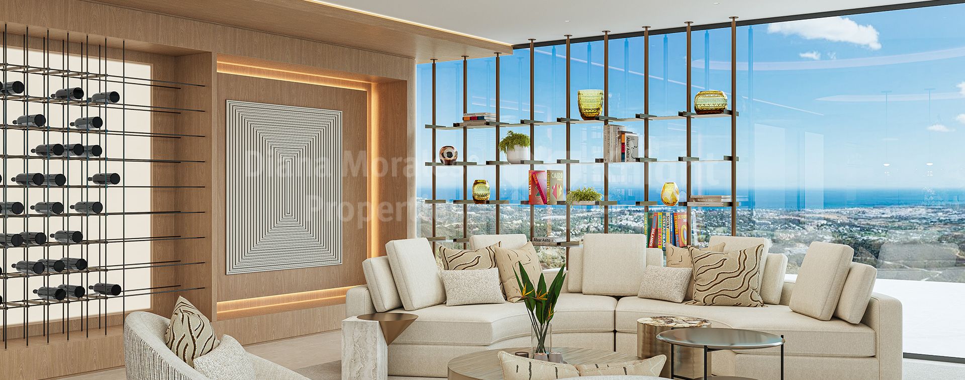 Villa de 4 dormitorios con vistas panorámicas en Real de la Quinta