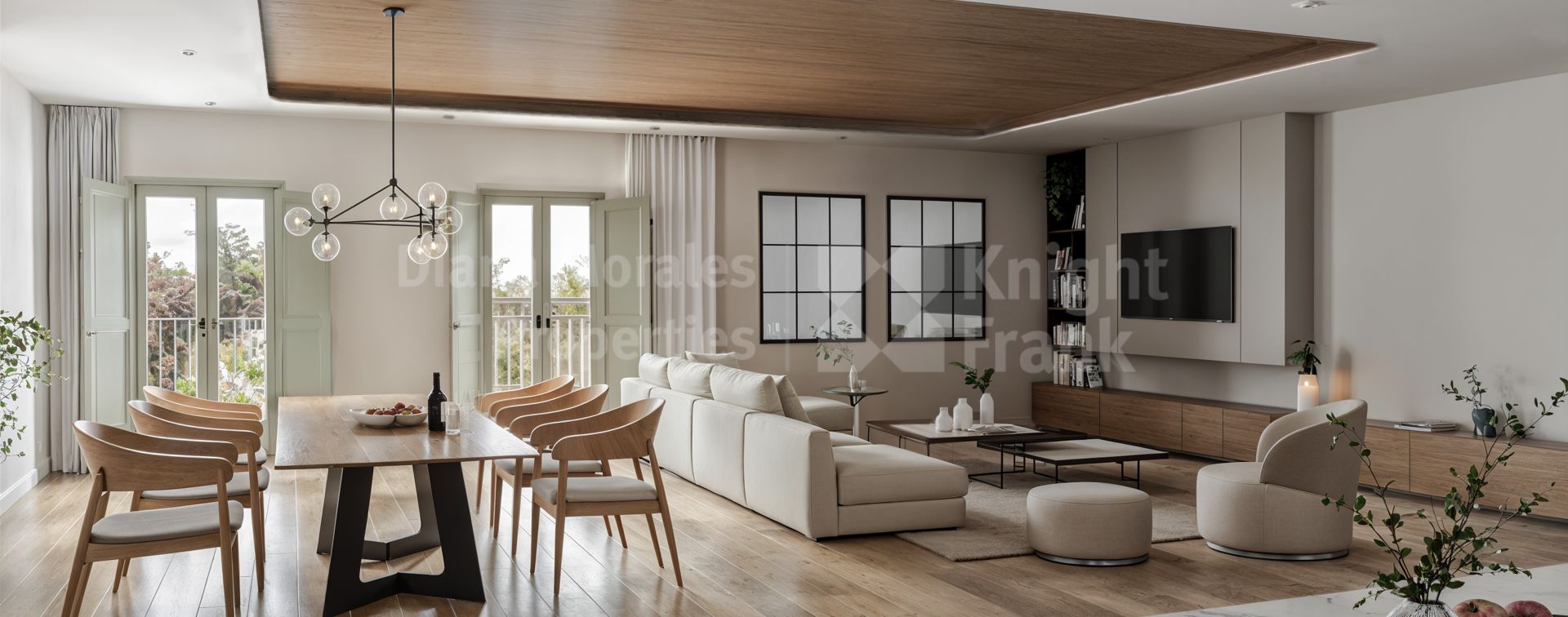 Estepona Stadt, Apartment im Erdgeschoss in einer Wohnanlage mit 10 Einheiten