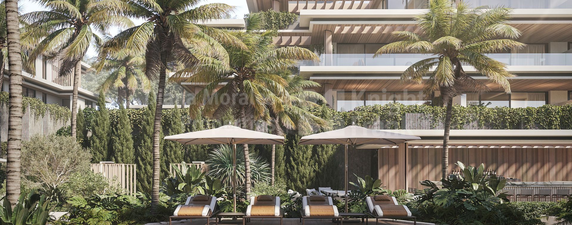 Two bedroom first floor apartment in a 56-unit complex in Los Flamingos