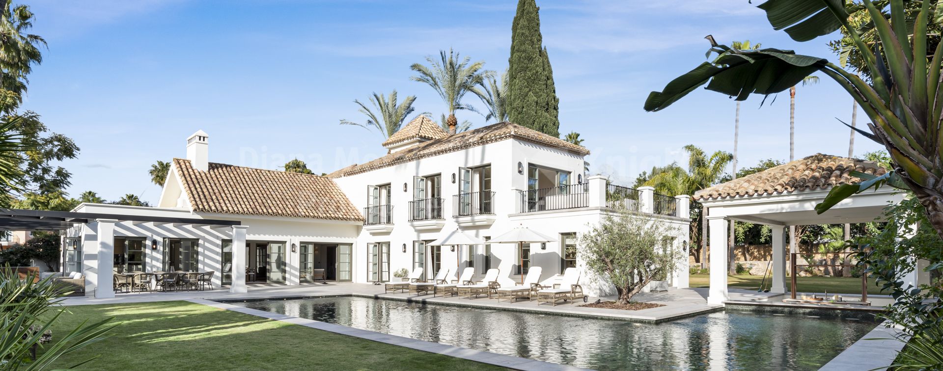 Nueva Andalucia, Villa Hacienda, zeitgenössische Eleganz im Herzen des Golf Valley