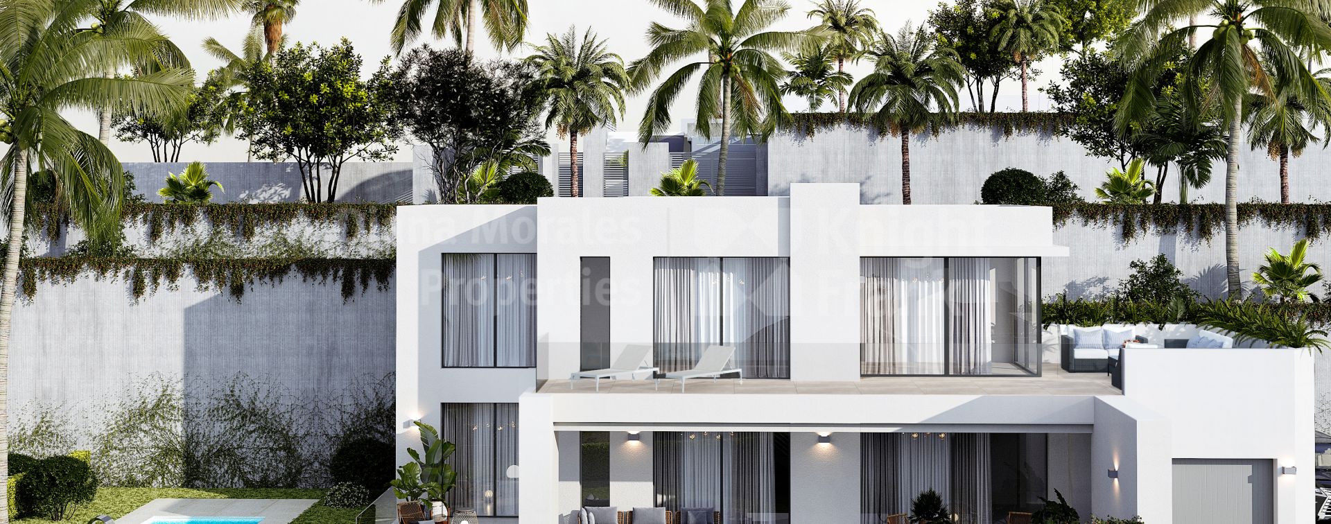 Four-bedroom villa with fantastic sea views in Mijas Pueblo