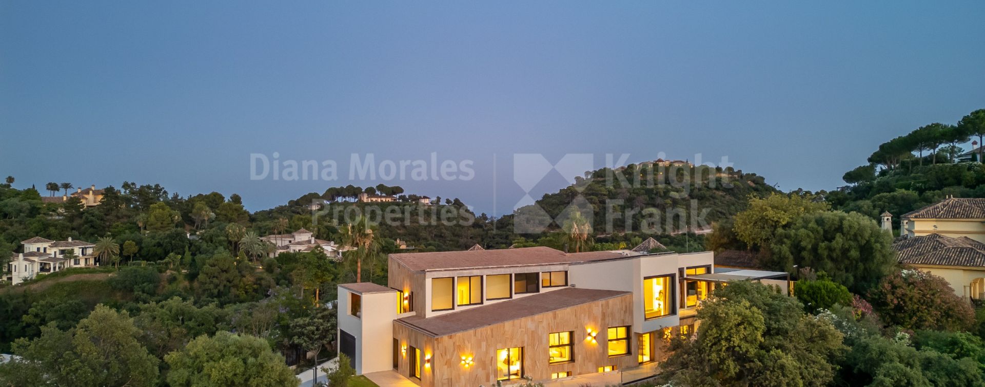 La Zagaleta, Villa Malibú, madera, luz y vida al aire libre en La Zaleta