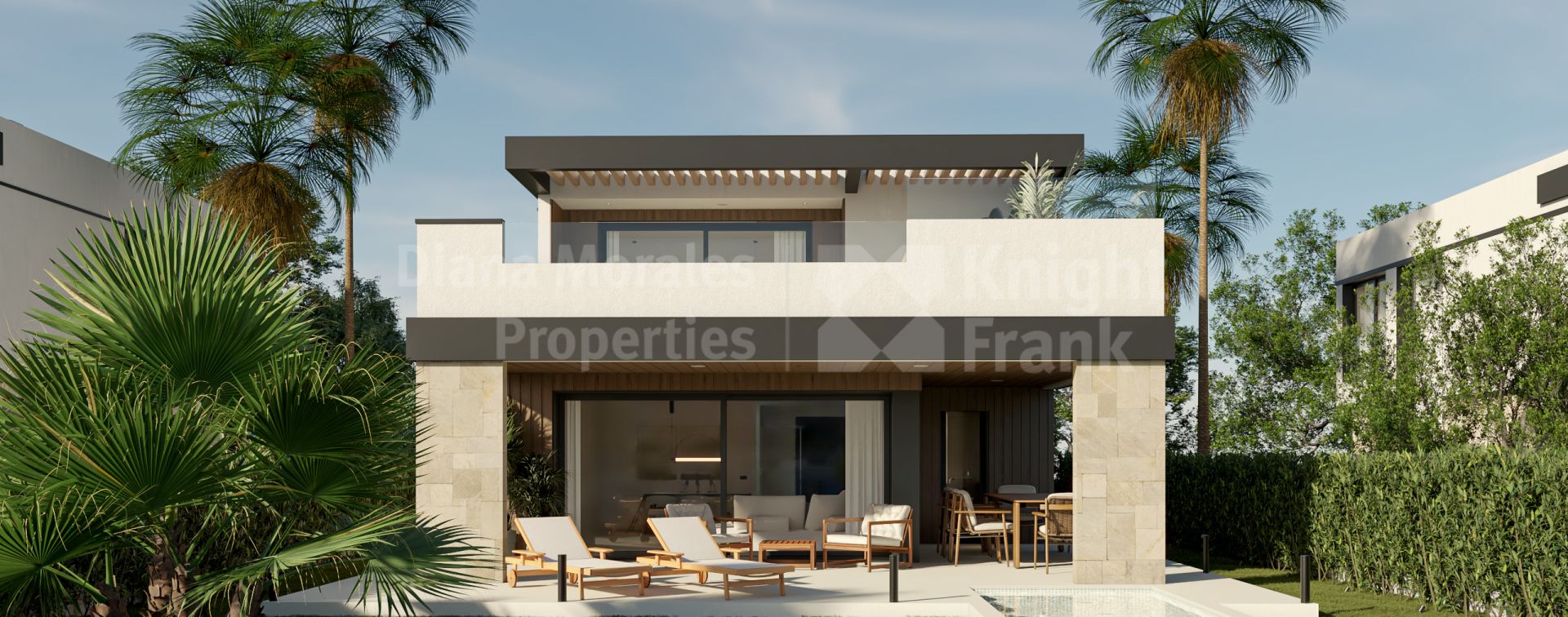 El Campanario, Villa moderne de 4 chambres dans un petit complexe à l’est d’Estepona