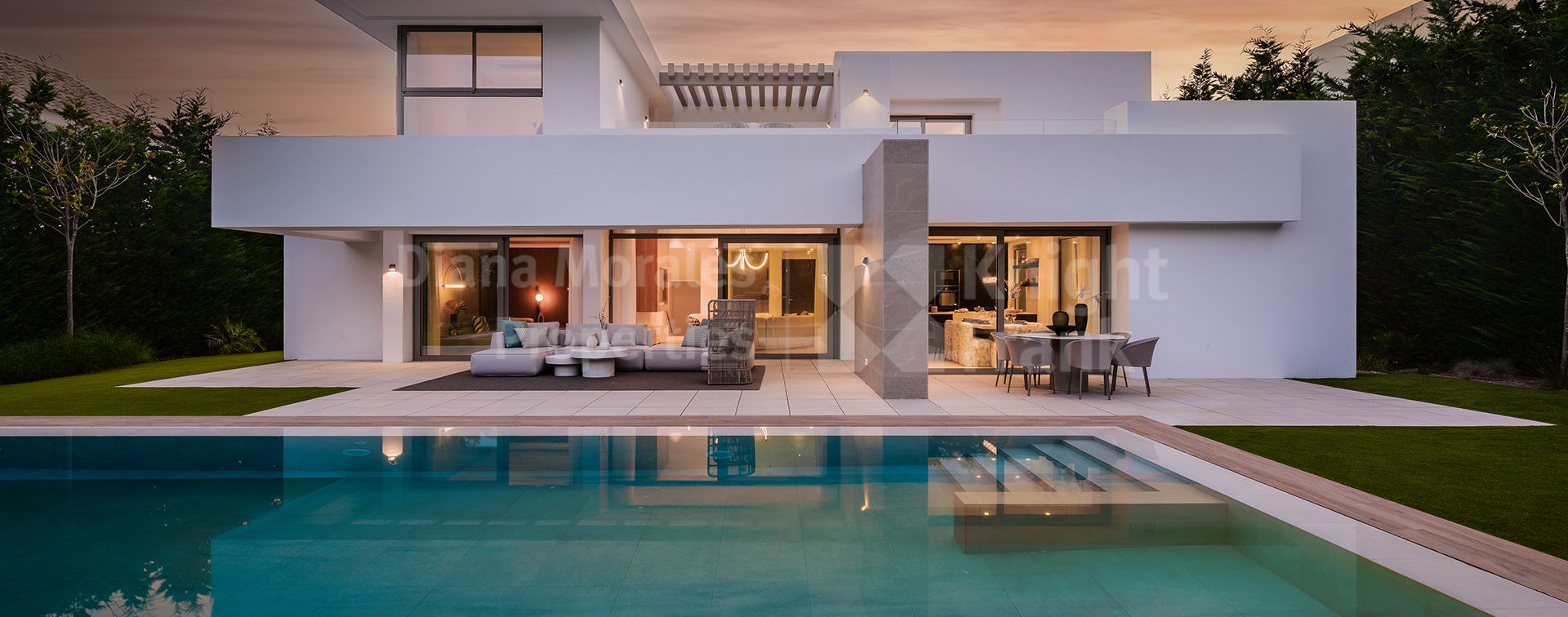 Villa Luma : villa contemporaine de 5 chambres à El Paraíso, Estepona Est