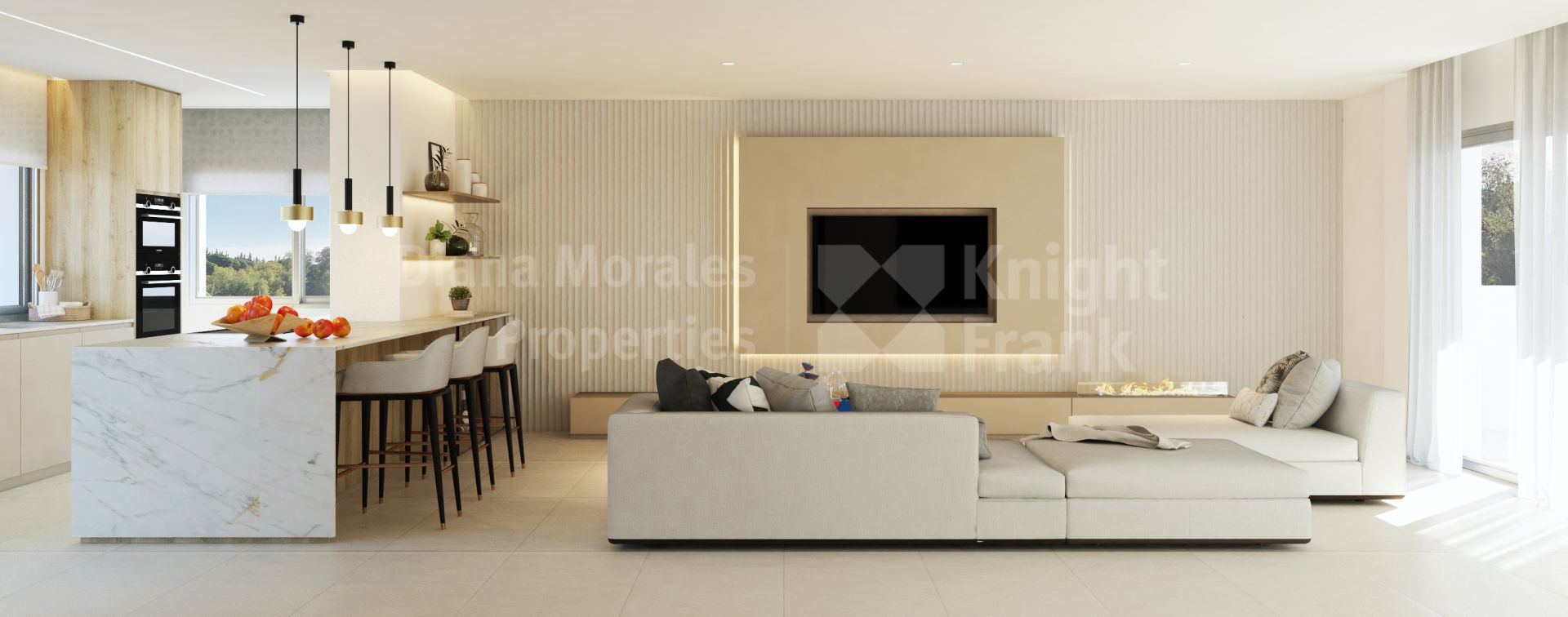 La Meridiana, Semi detached house in Marbella Golden Mile for sale