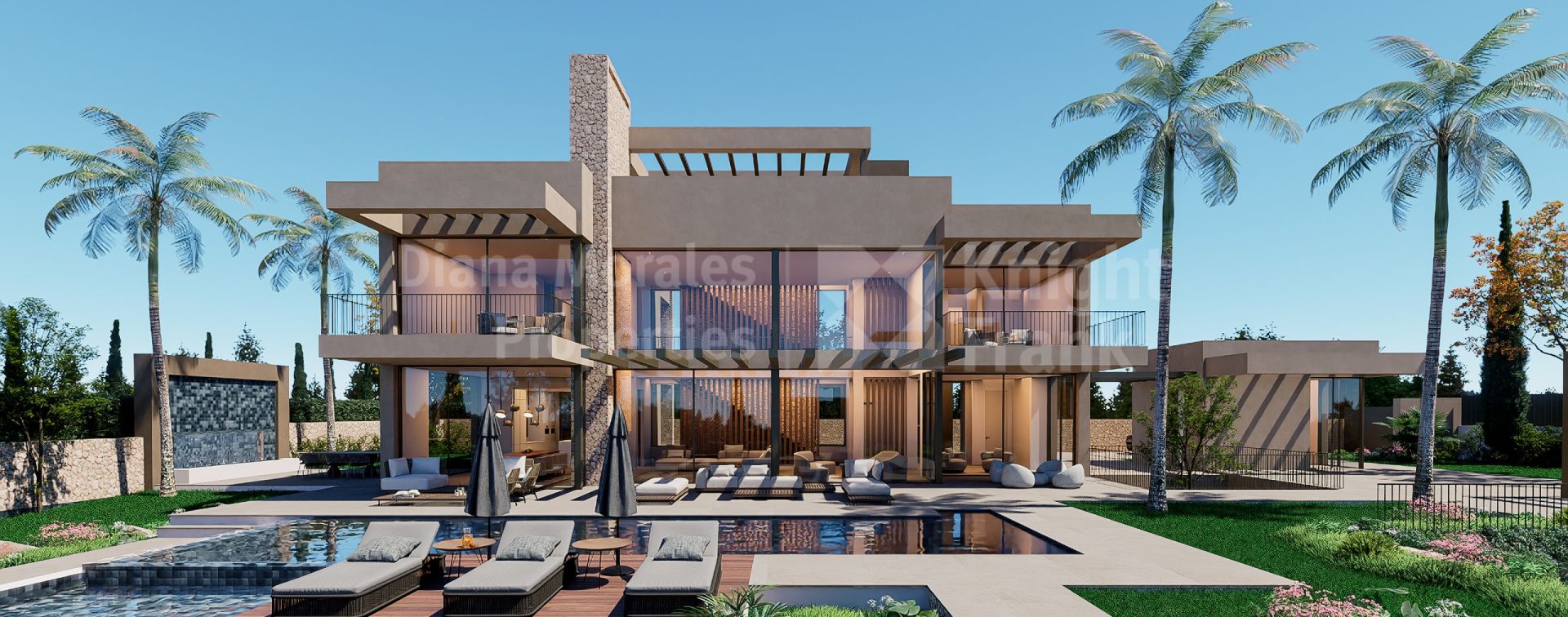 Schlüsselfertiges Projekt für Villa in Los Flamingos