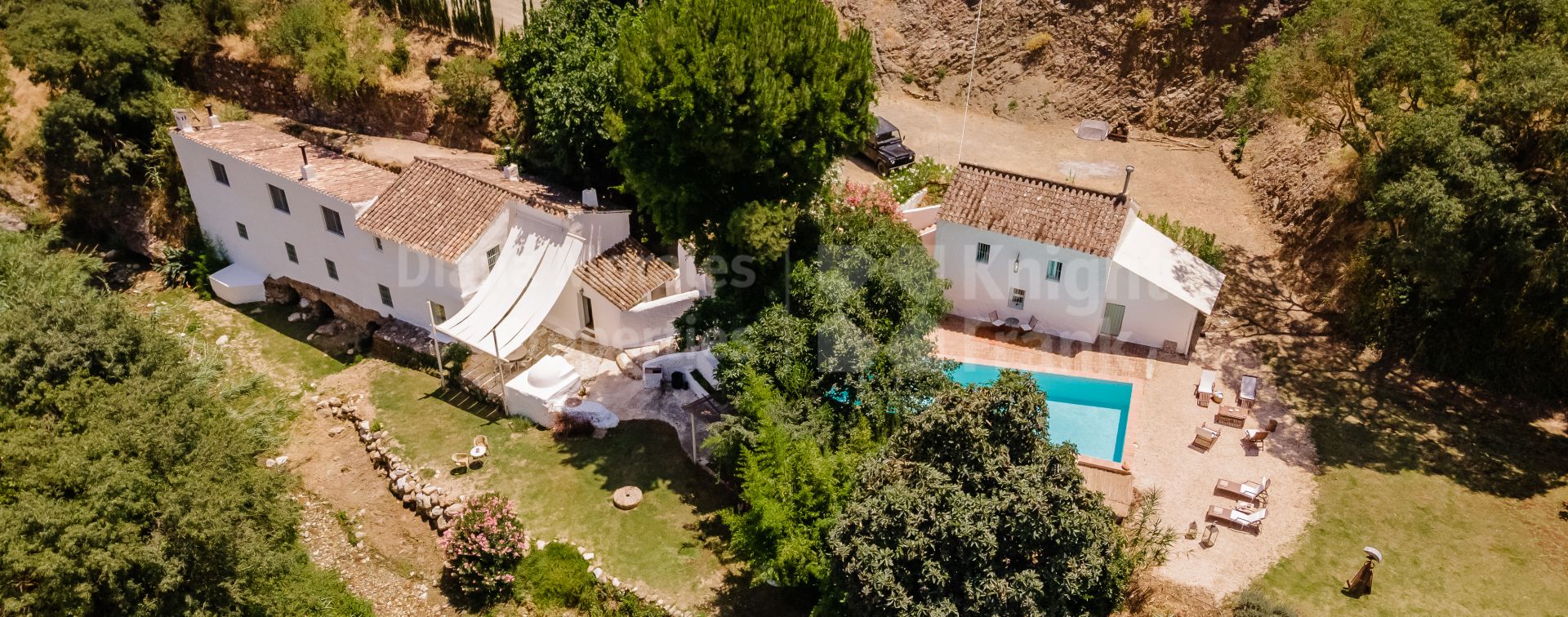 Charmante alte Mühle, umgebaut zu einer Finca in Coin