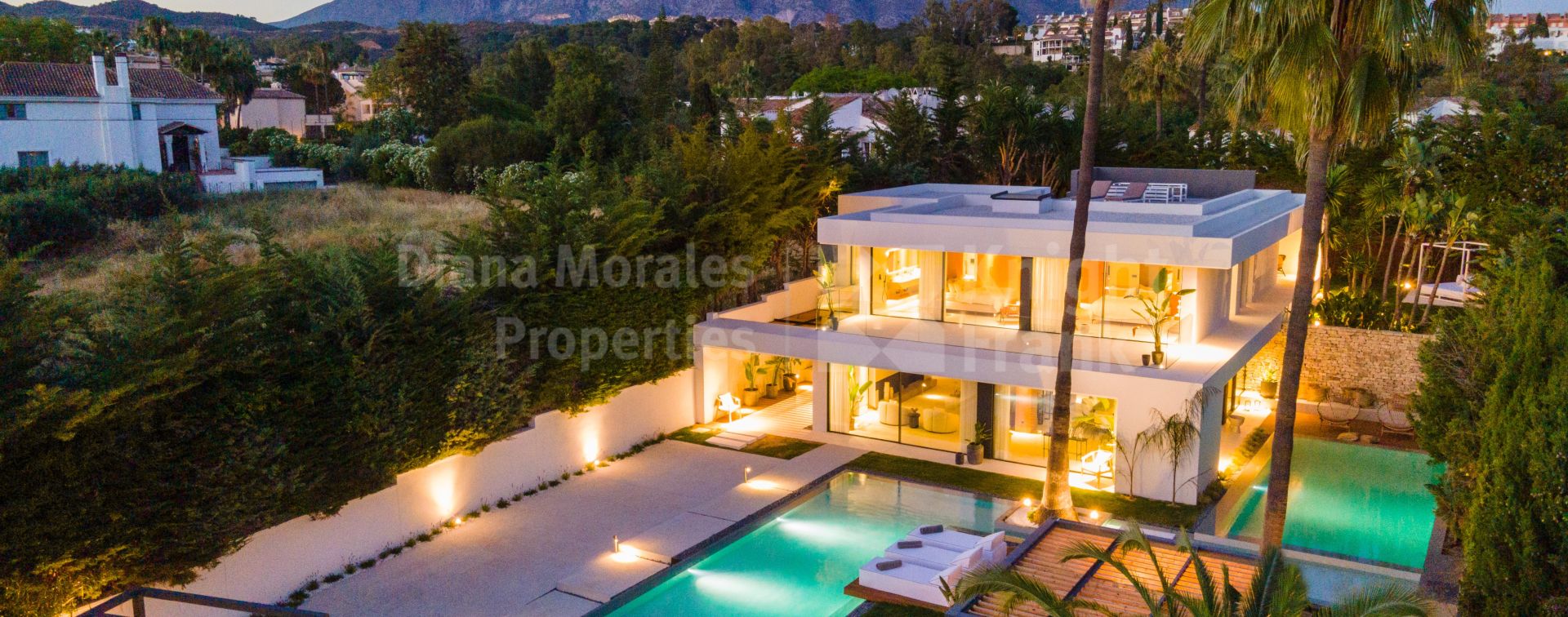 Las Brisas, Splendide villa dans la vallée du golf