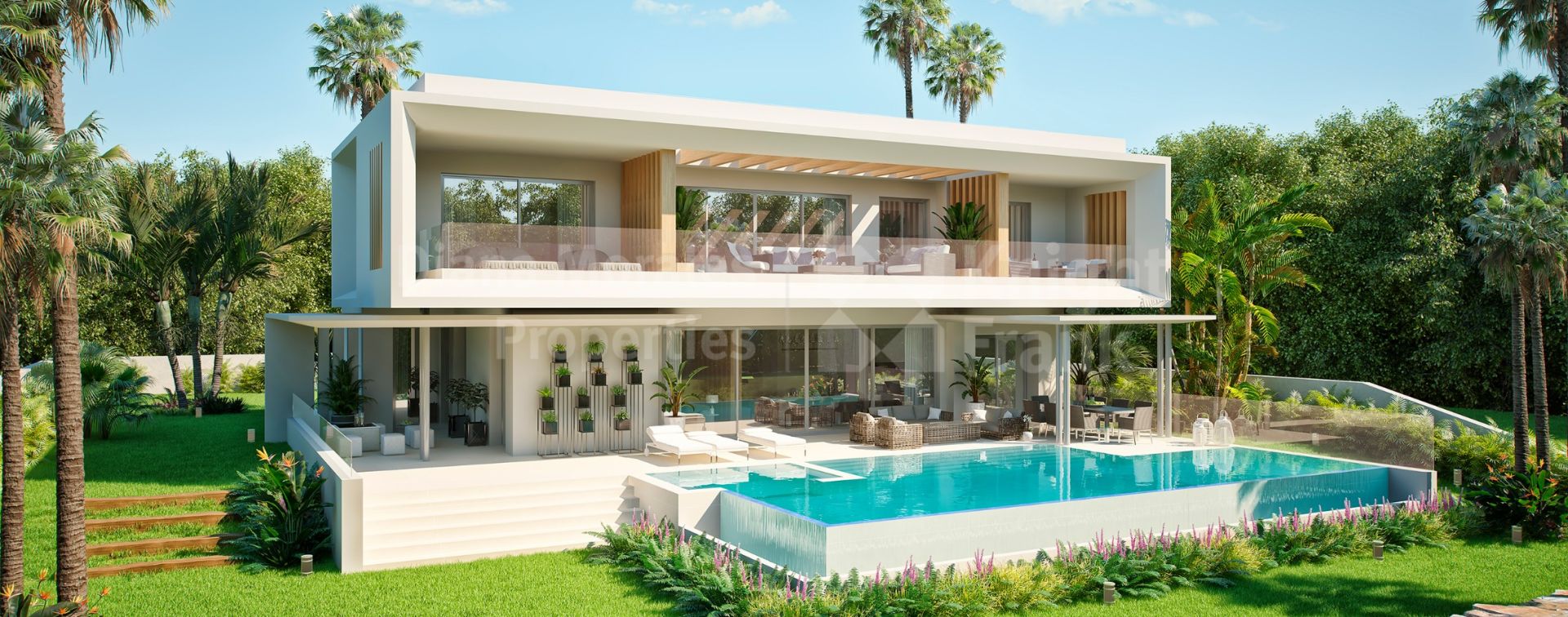 Palo Alto, Исключительный комплекс из 33 роскошных вилл дизайна Minotti