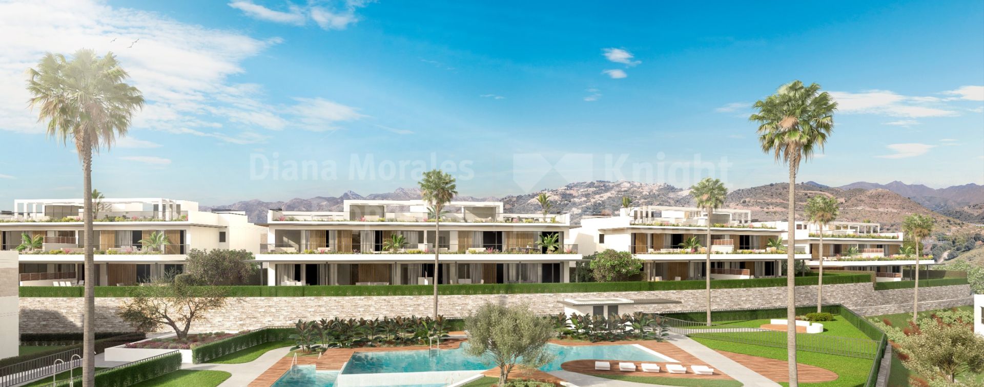 Santa Clara, Frontline golf complex of apartments of 3 and 4 bedrooms