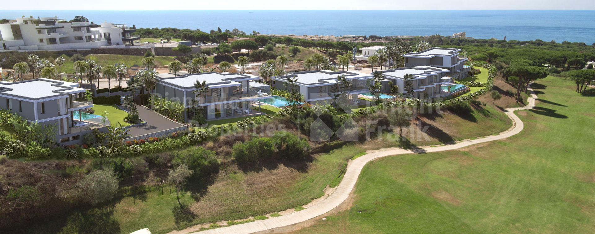 Cabopino, Zeitgenössisches Design für einen 5 Einheiten Komplex Golf