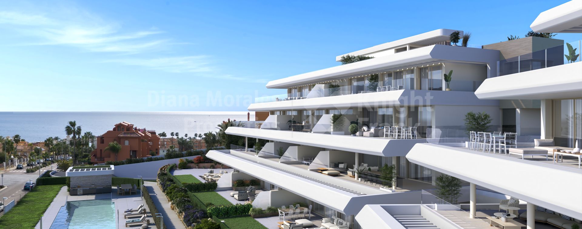 Estepona Oeste, Complejo de 24 unidades a 550 metros de la playa, en el oeste de Estepona