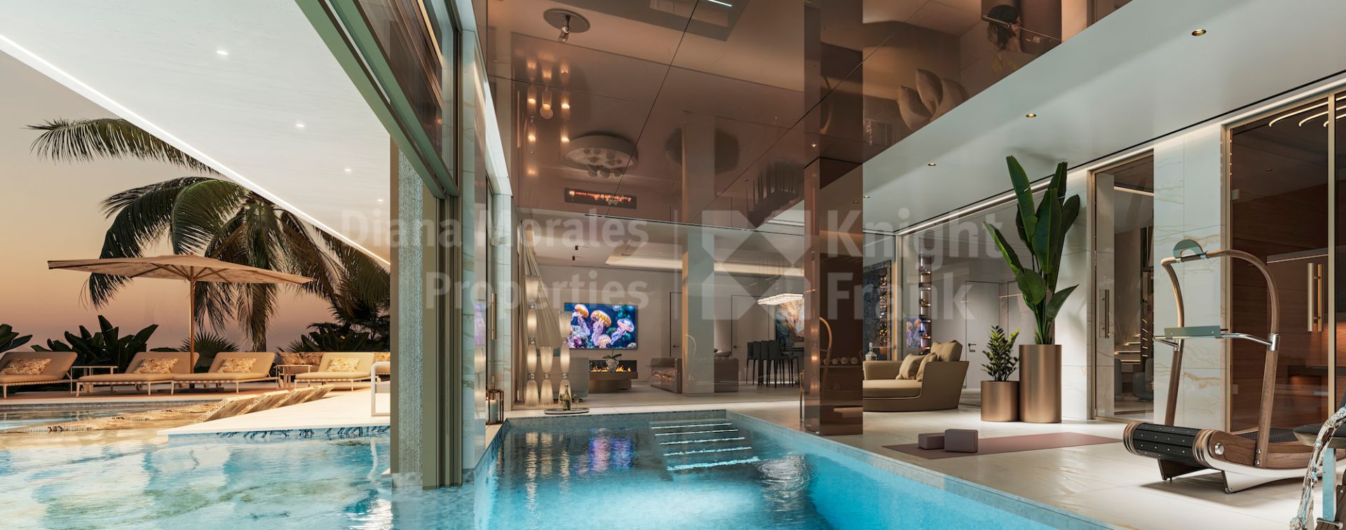 Nueva Andalucia, Acht maßgeschneiderte Villen mit Inneneinrichtung von Versace Home