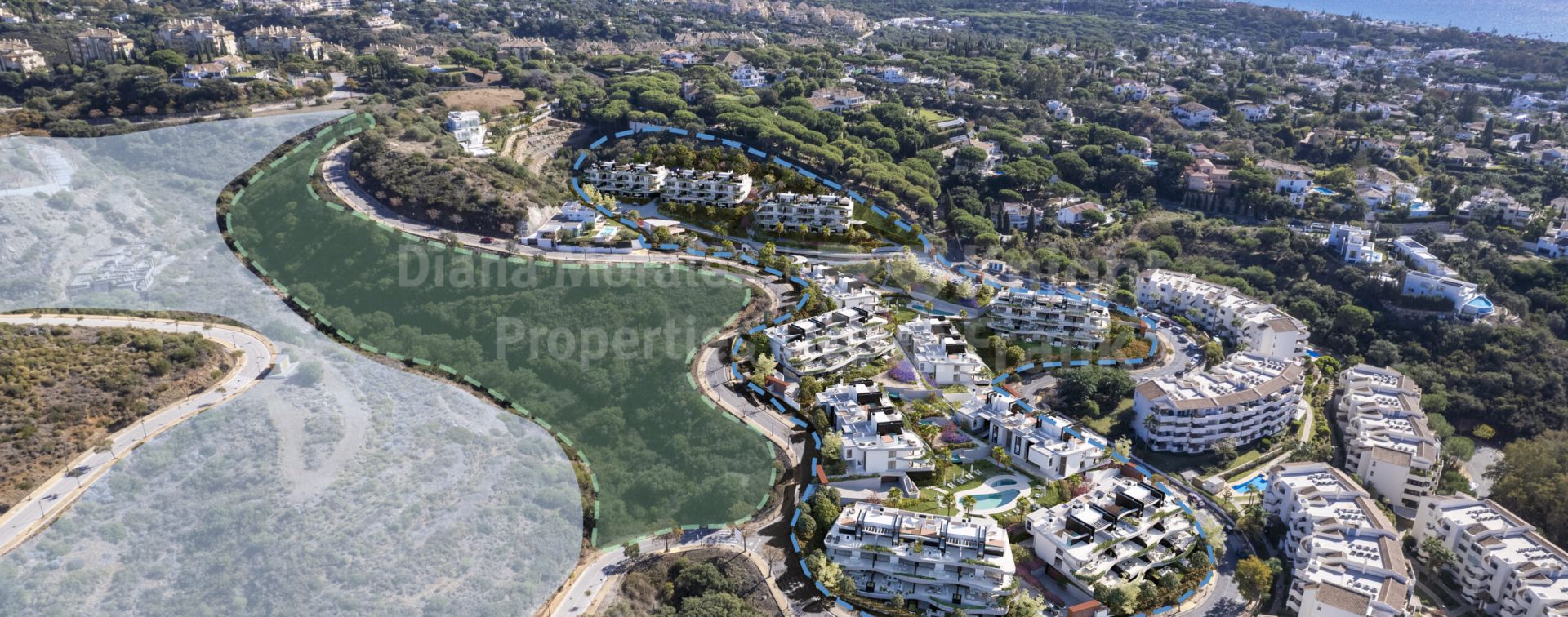Elviria Hills, 88 appartements duplex contemporains à Elviria, à l’est de Marbella