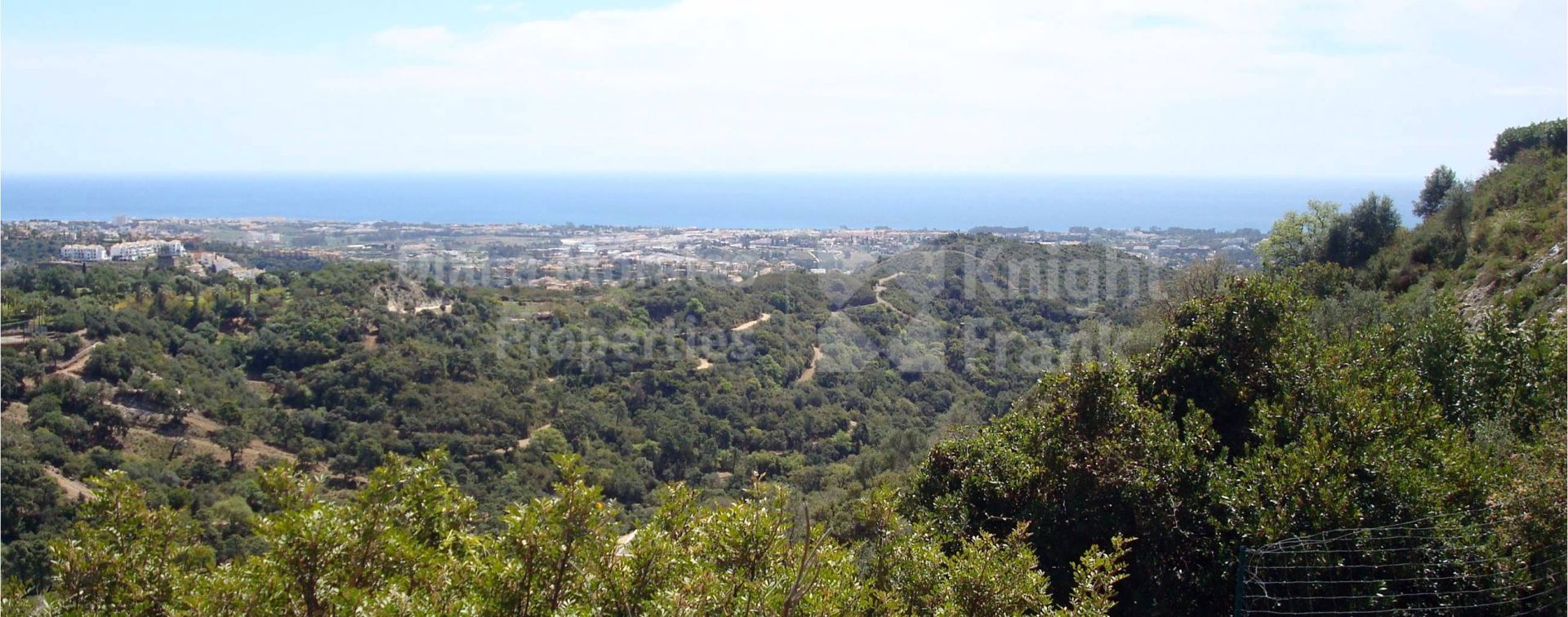 La Zagaleta, Elevated building plot with spectacular views